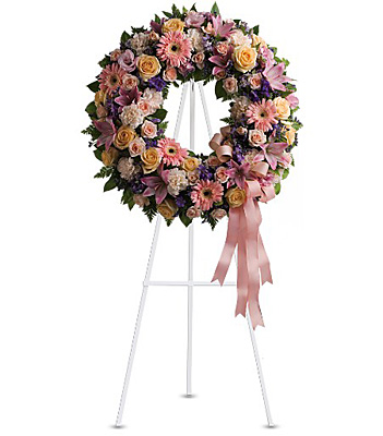 Graceful Wreath from Richardson's Flowers in Medford, NJ